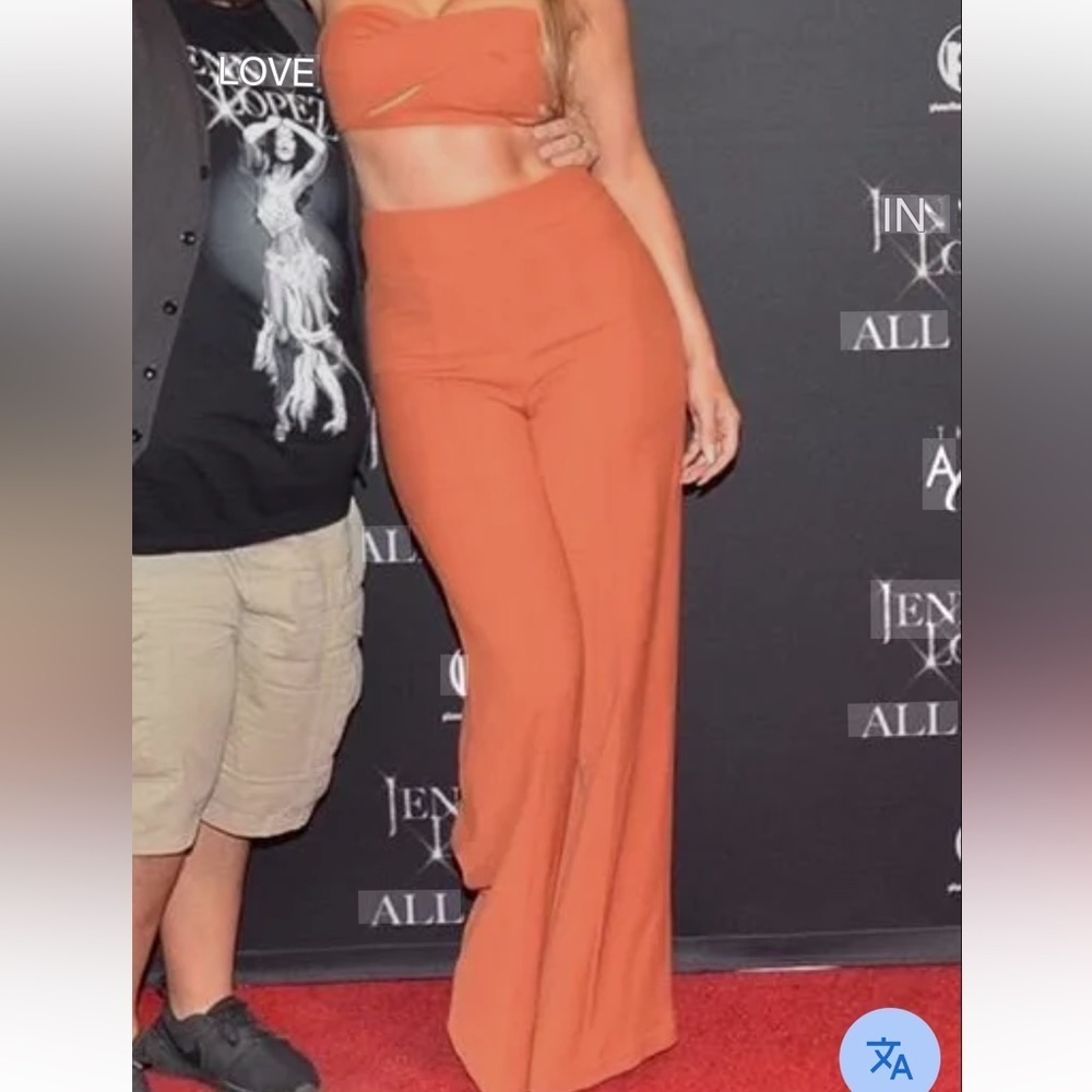 House of CB Rosalva 2 piece set in Orange